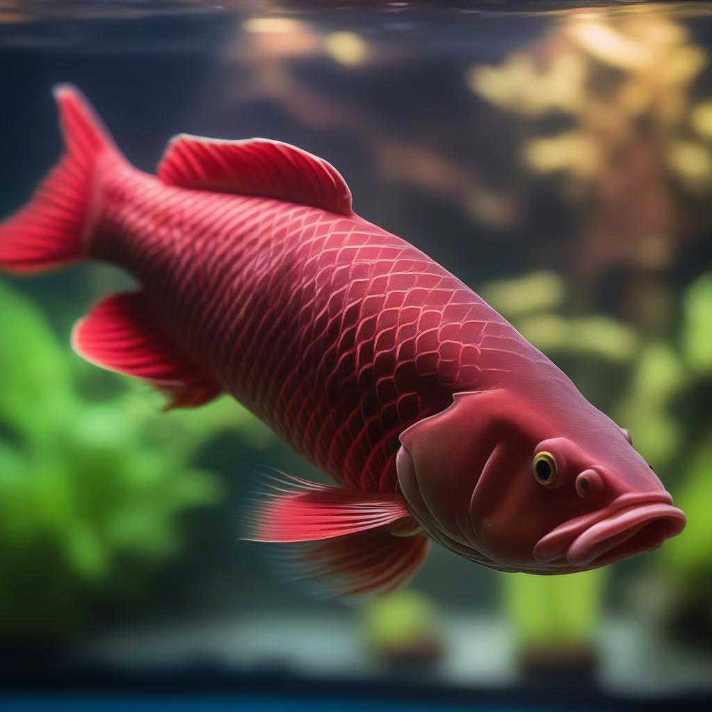 Cá Rồng Huyết Long - Super Red Arowana