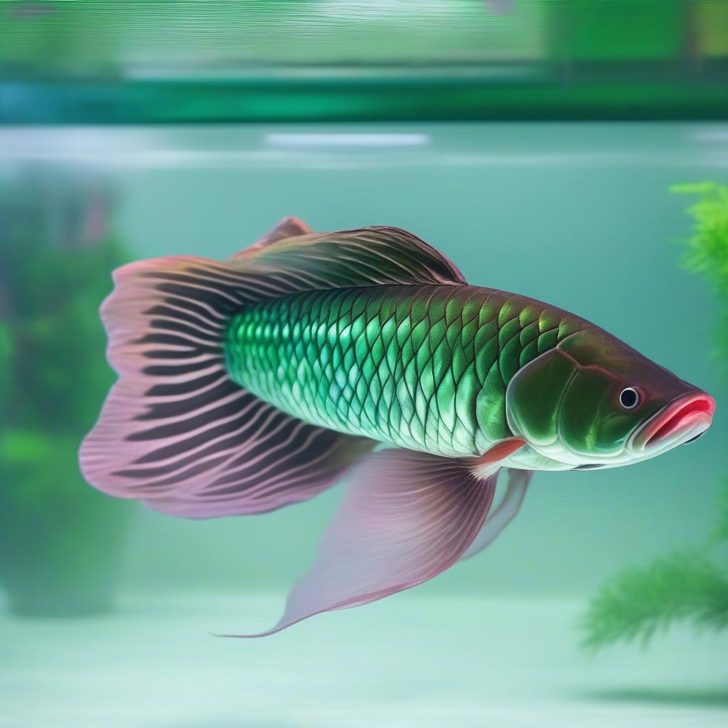 Cá Rồng Thanh Long - Green Arowana