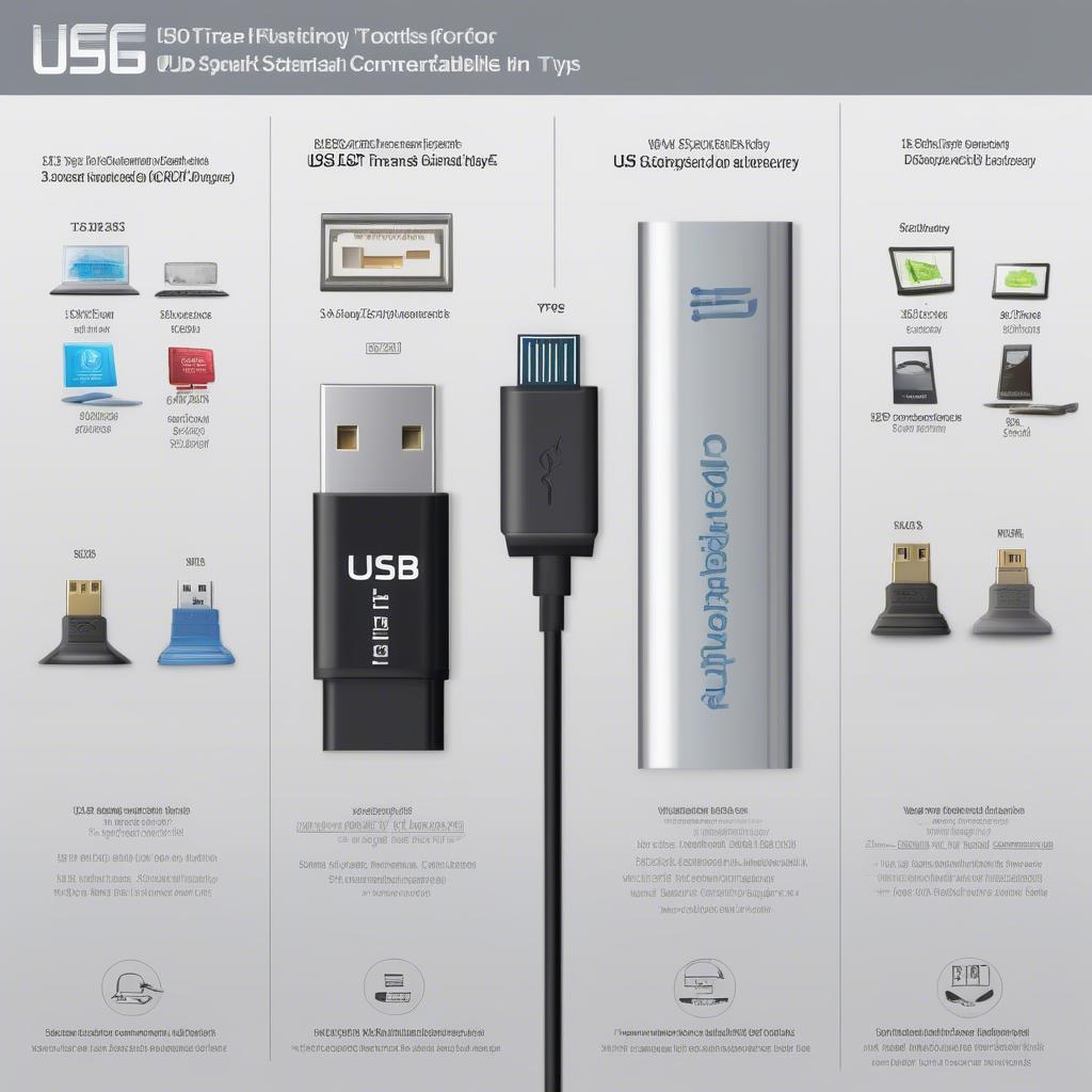 Các chuẩn kết nối USB