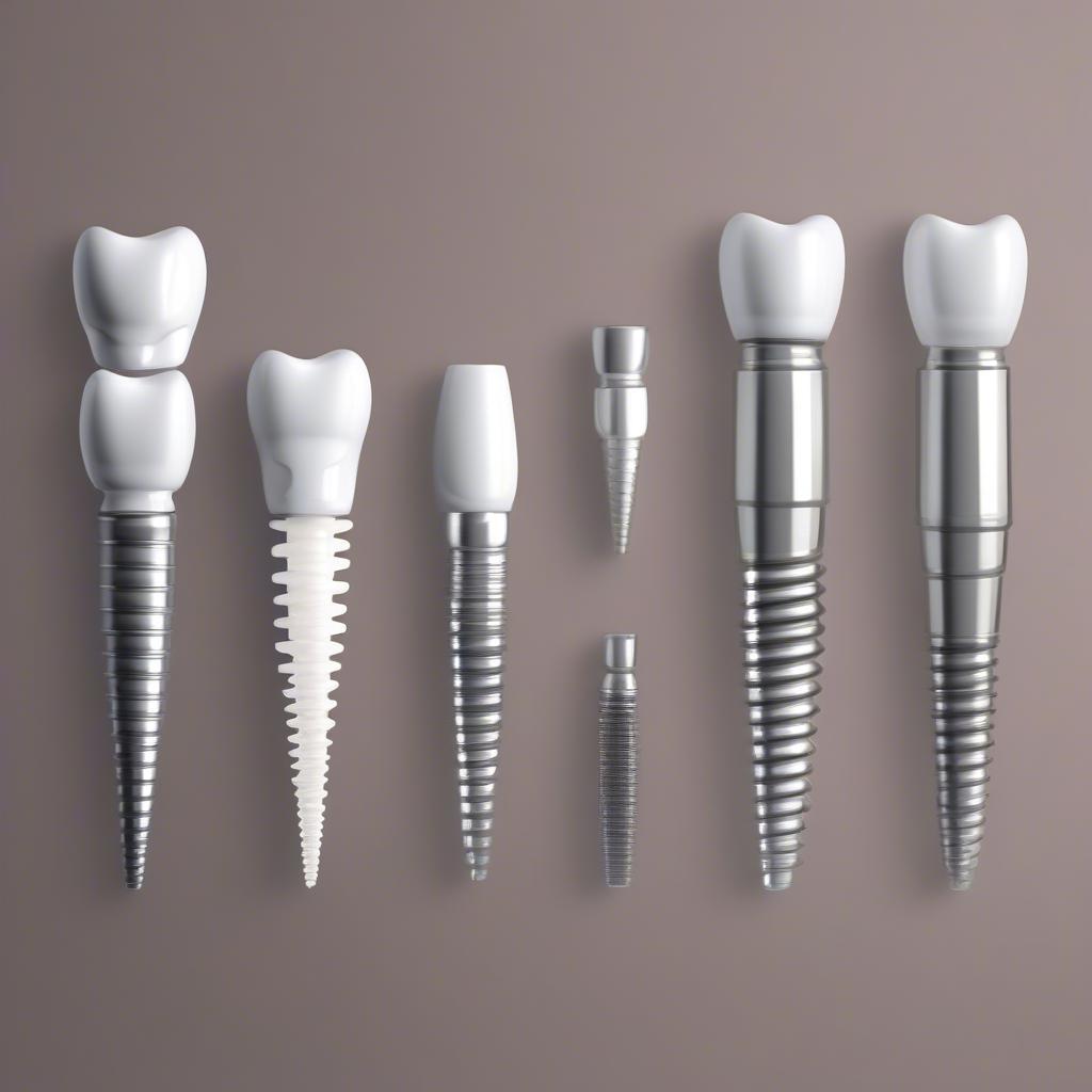 Các Hình Dạng Implant