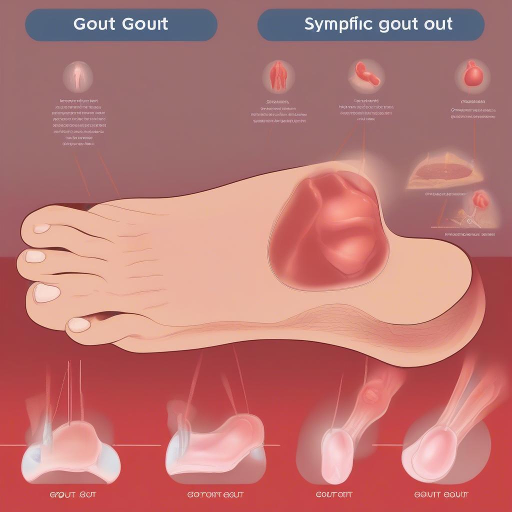 Phân loại các loại bệnh gout