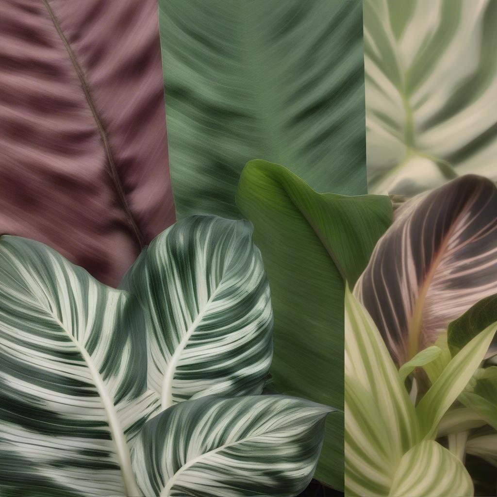 Các loại Calathea phổ biến