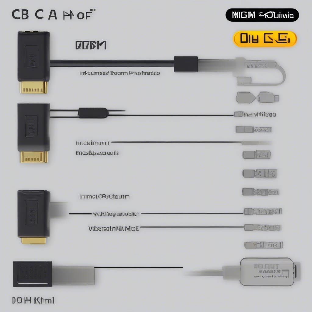 Các Loại Cổng Micro HDMI