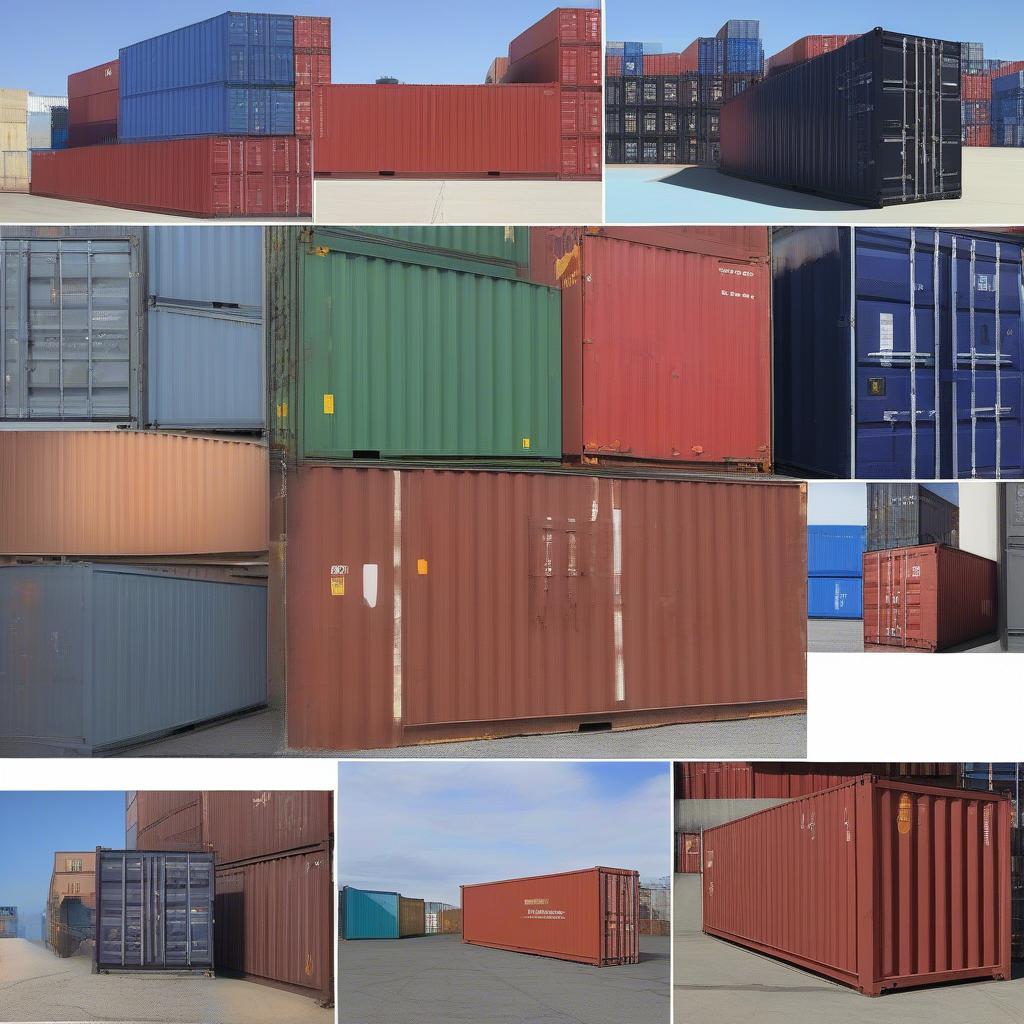 Các loại container 20 feet