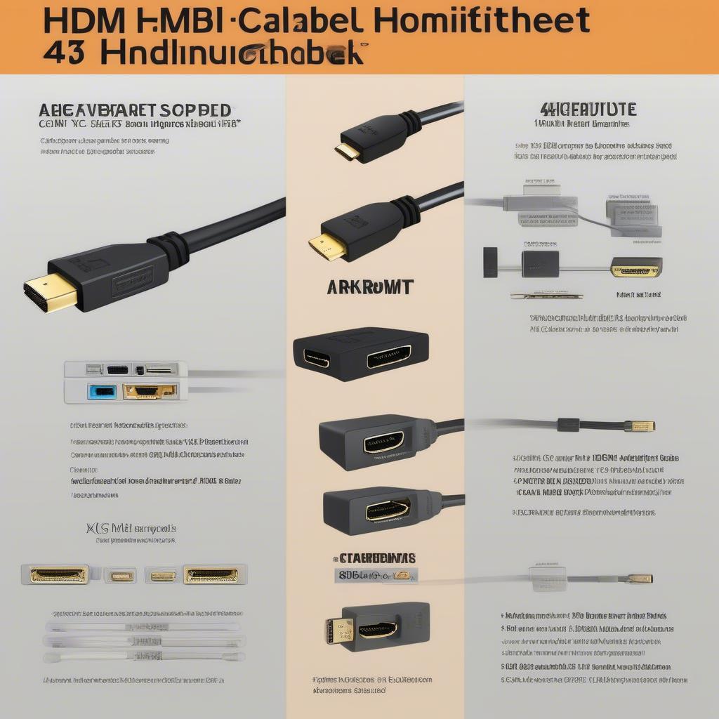 Các loại dây kết nối máy tính HDMI