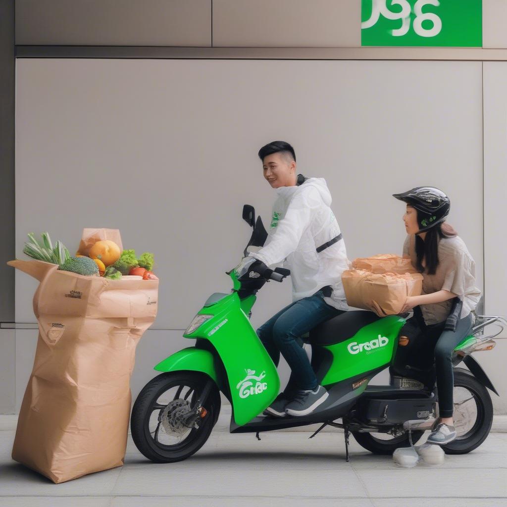 Các loại giao hàng Grab