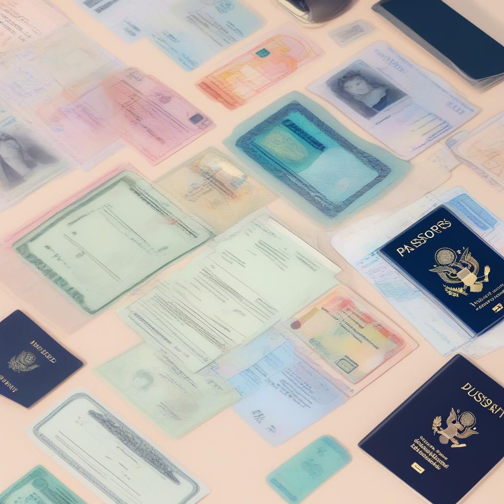 Various Types of Personal Identification Documents