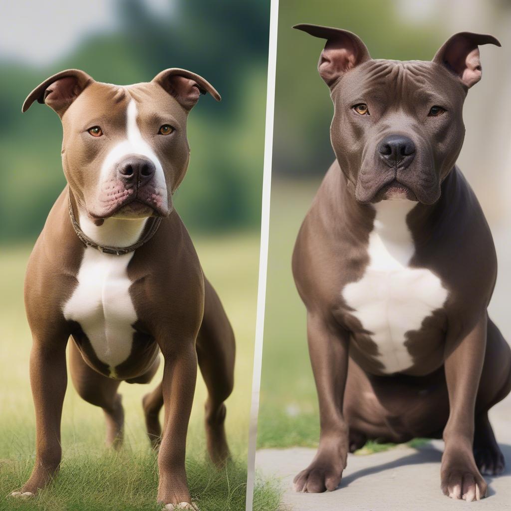 Các Loại Giống Chó Pitbull Phổ Biến