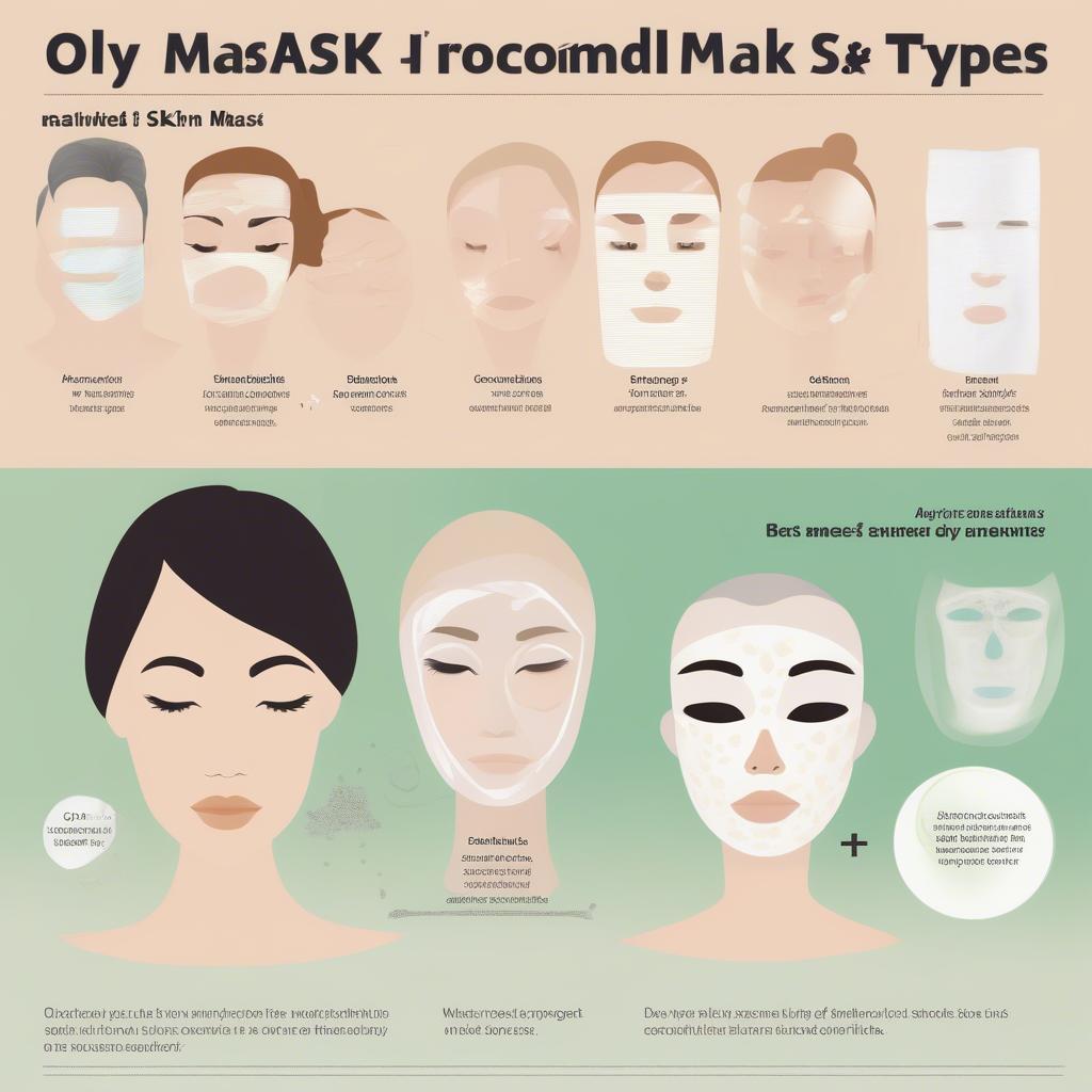 Các loại mask cho từng loại da