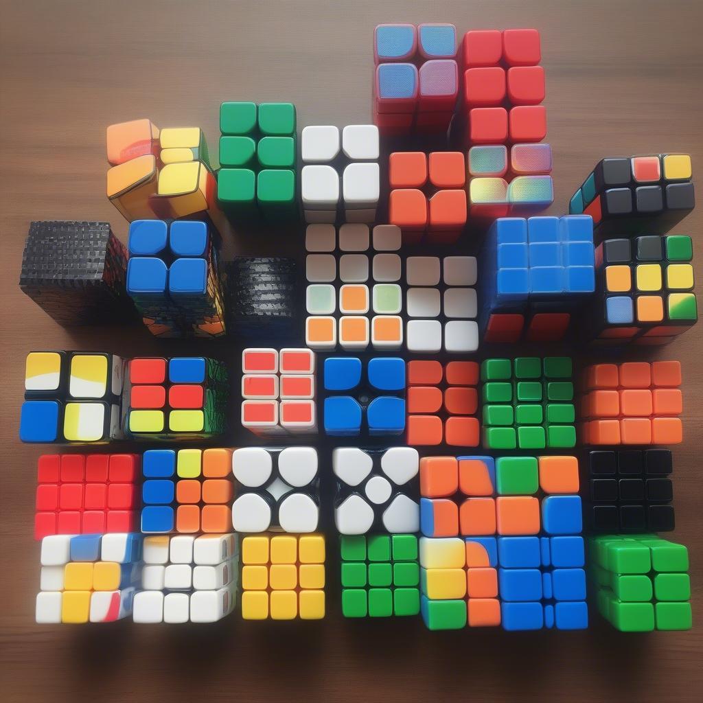 Các loại rubik 3x3 giá rẻ