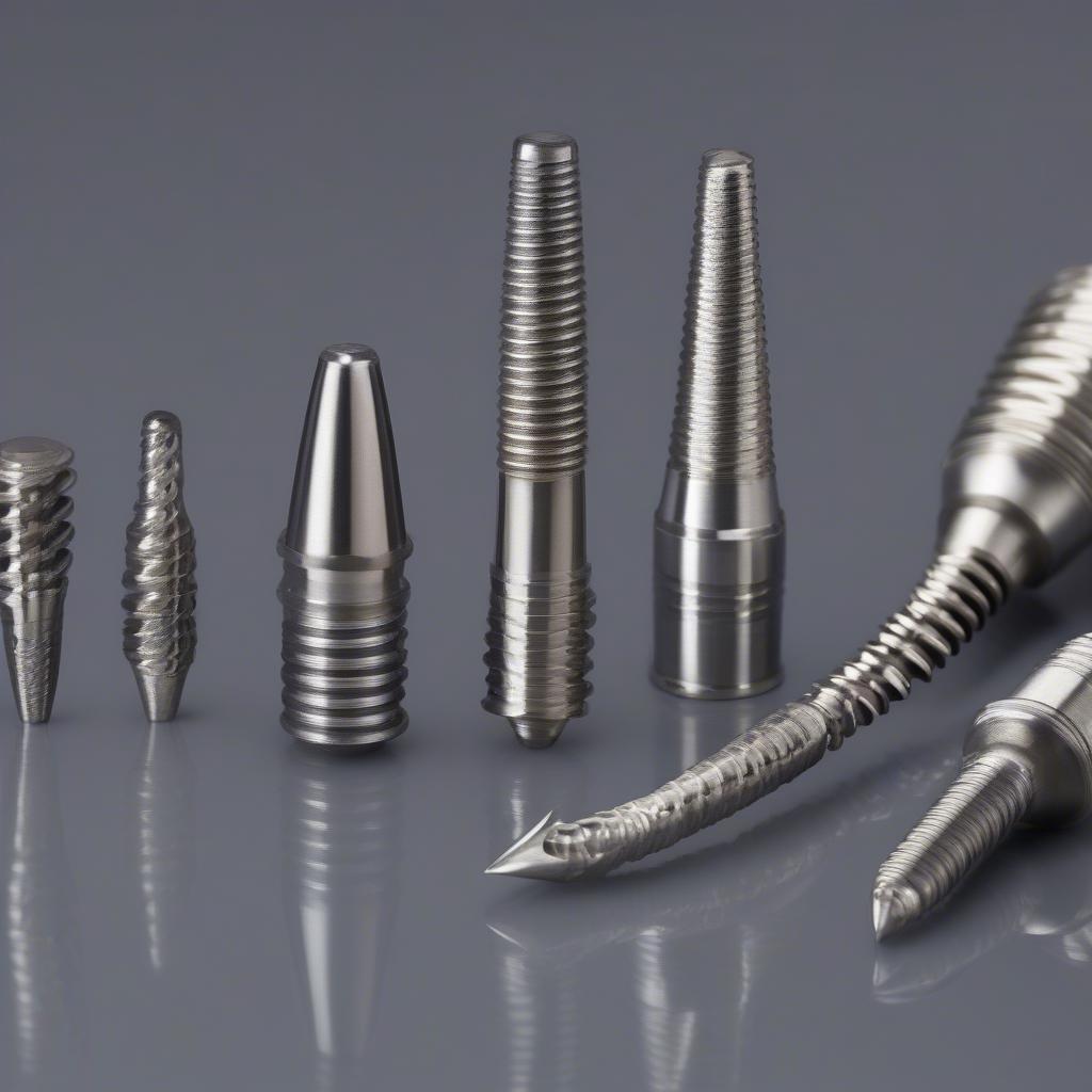 Các loại trụ implant titan