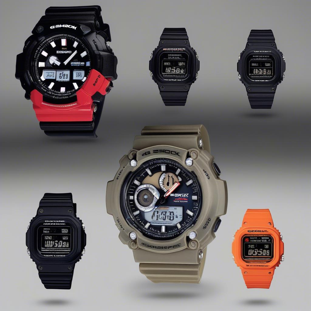 Các mẫu G-Shock cổ điển