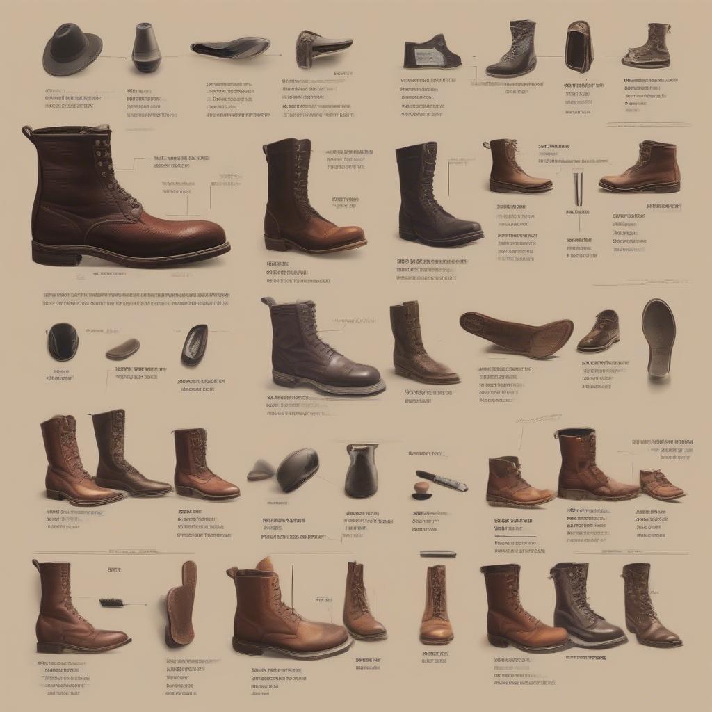 Hướng dẫn cách bảo quản giày boots nam đúng cách