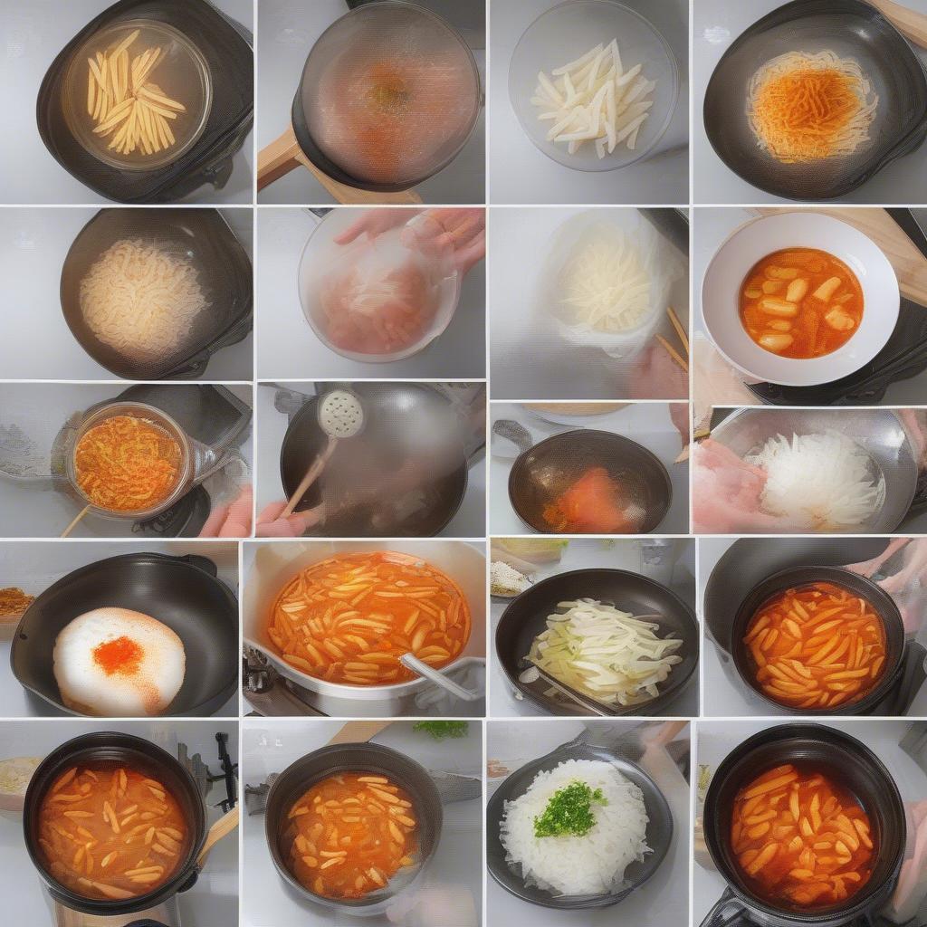 Hướng dẫn làm tteokbokki tại nhà