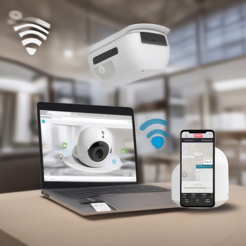 Camera IP Wifi kết nối