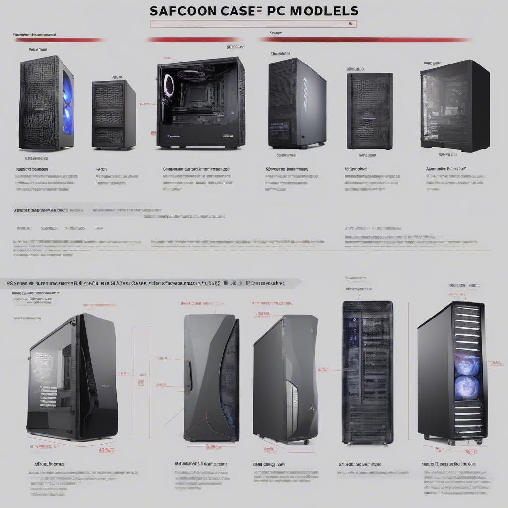 So sánh các loại case Sama Falcon