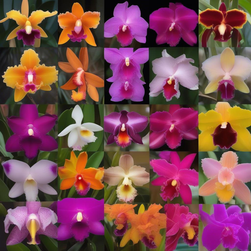 Các giống Cattleya phổ biến