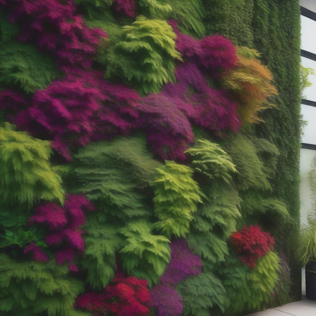 Beautiful wall-climbing plants