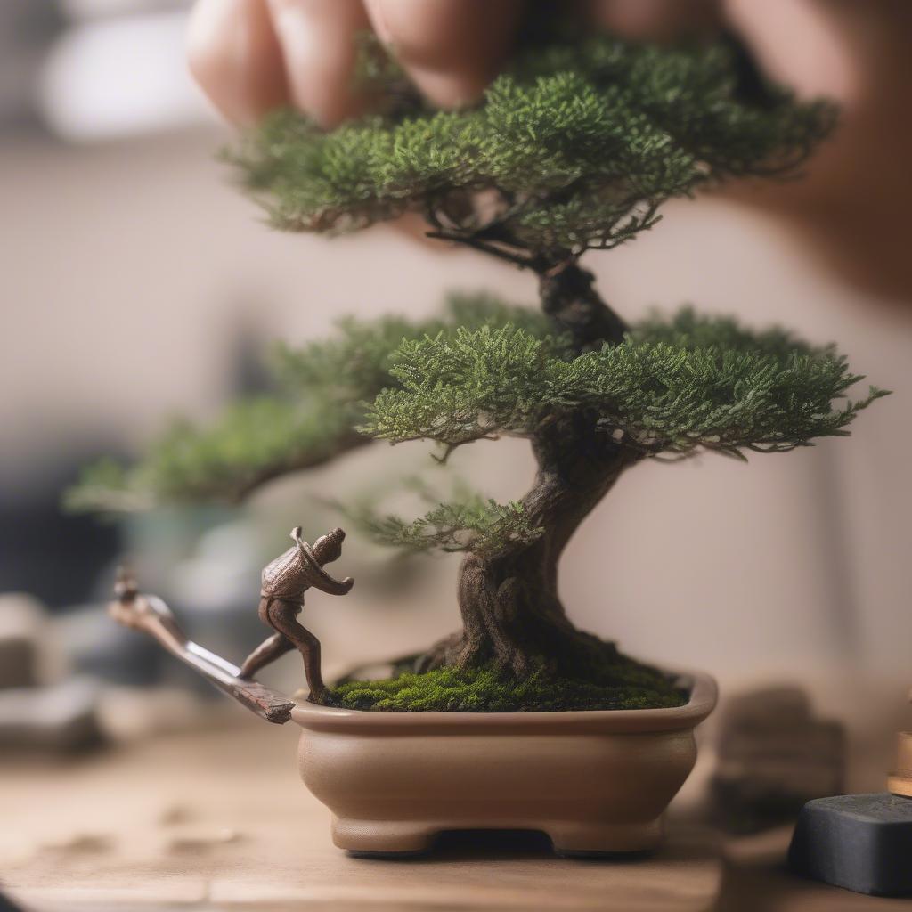 Chăm Sóc Cây Bonsai Mini