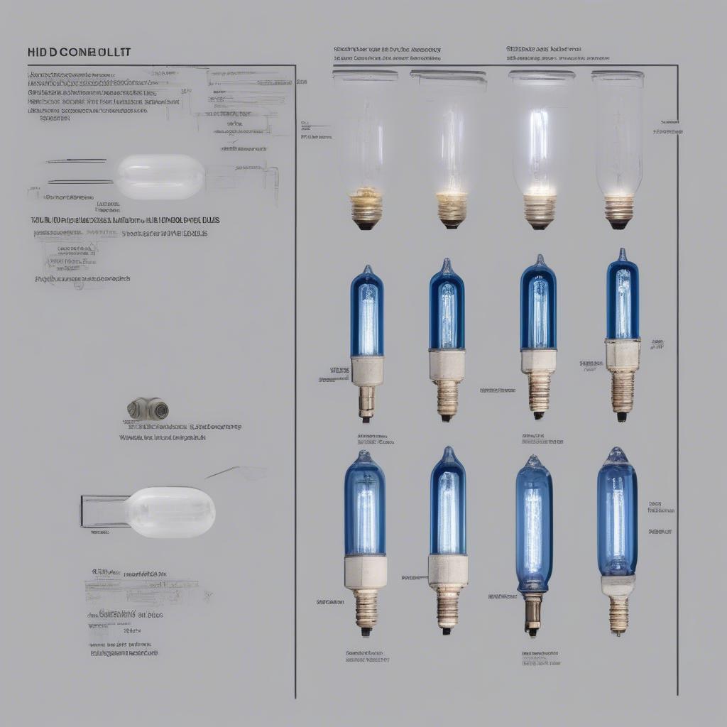 Chân Bóng Đèn Xenon (HID) Oto