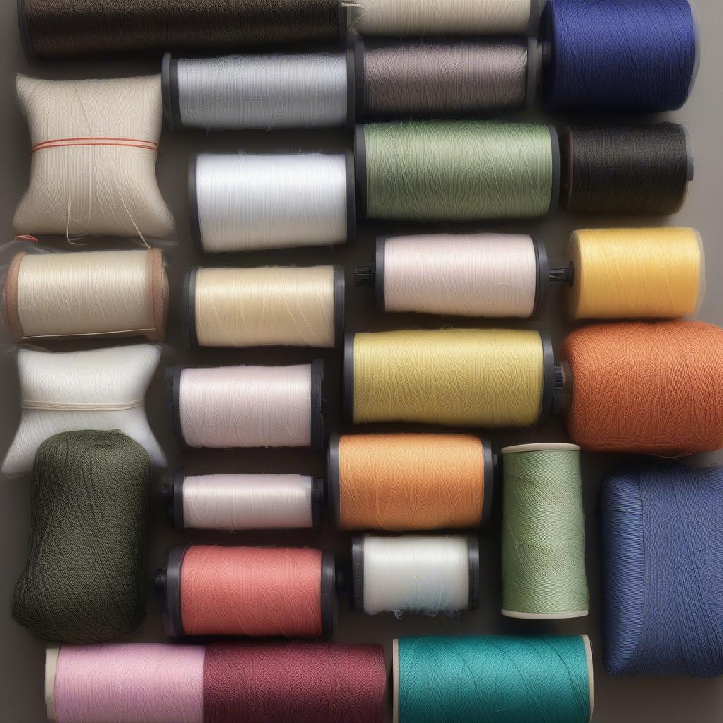 Chỉ Nylon, Cotton và PP May Bao