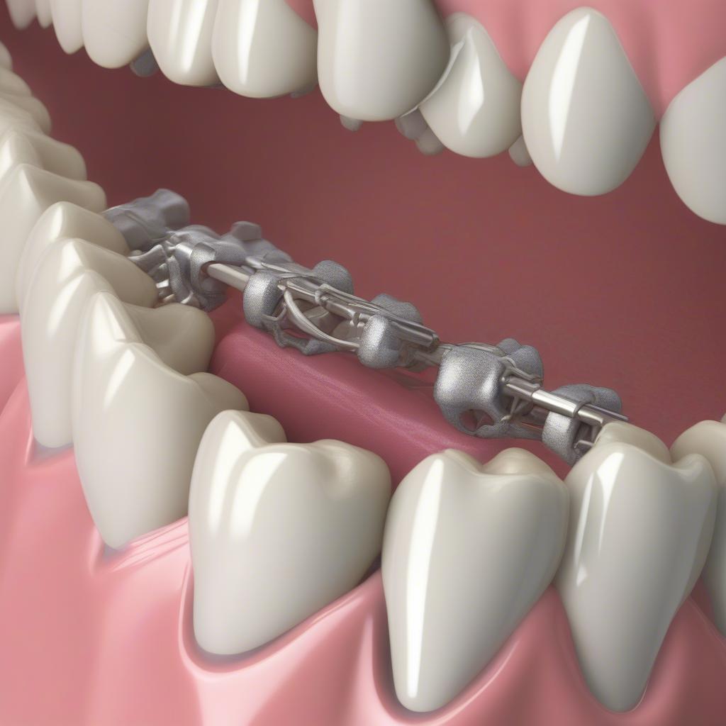 Chỉnh nha mặt trong (Lingual Braces)