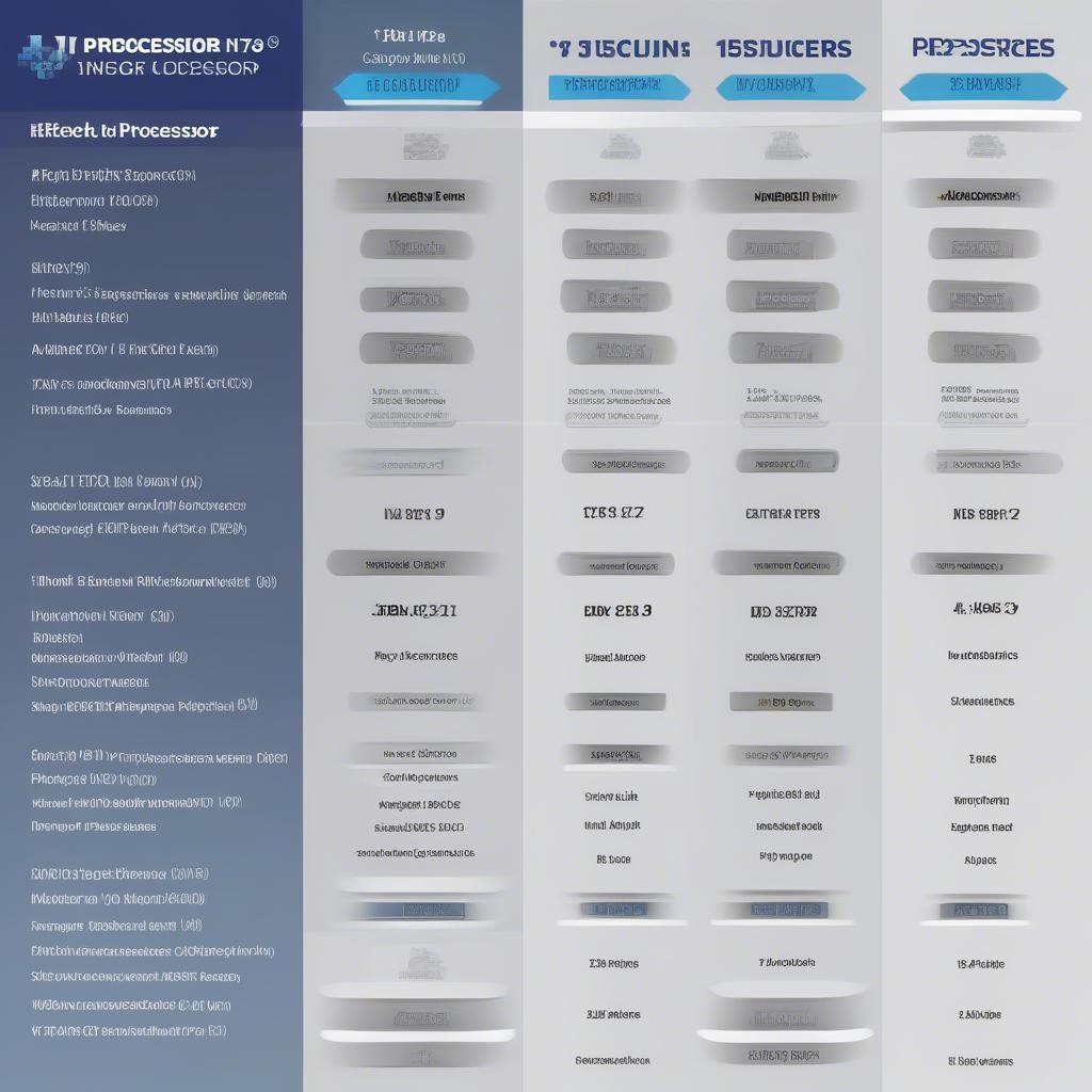 So sánh chip i7, i5 và i9