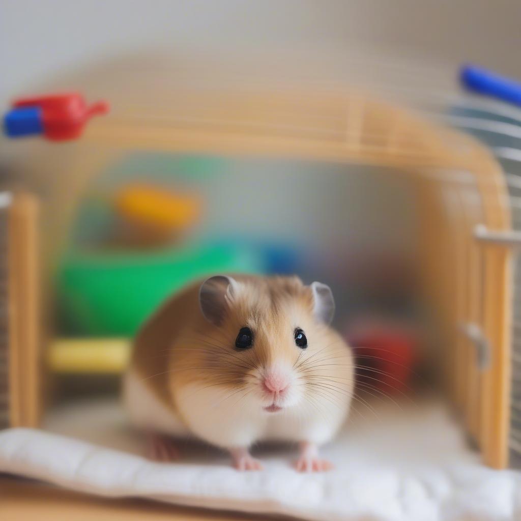 Chuồng nuôi chuột hamster lý tưởng