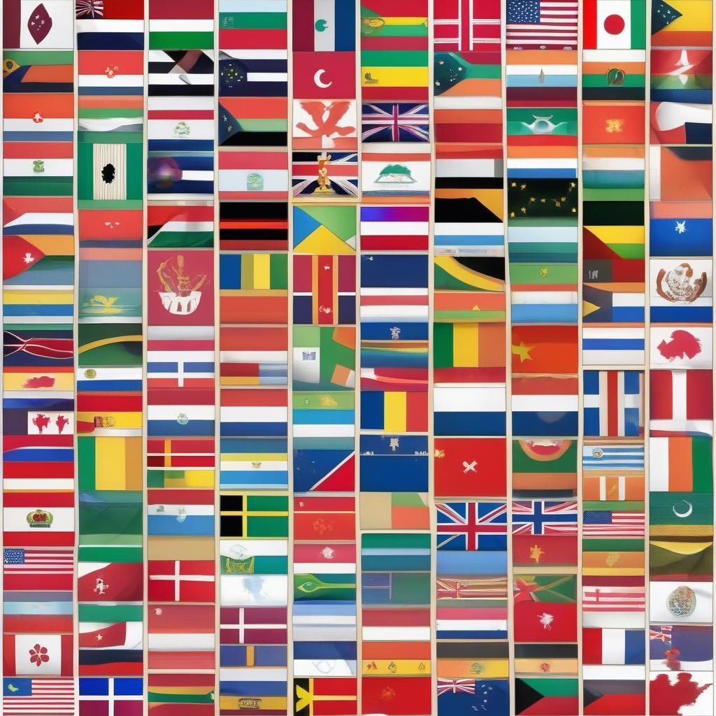 National Flags by Region