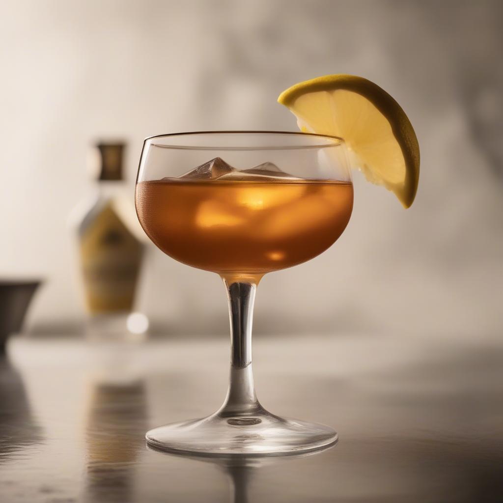 Cocktail Sidecar với Brandy Việt