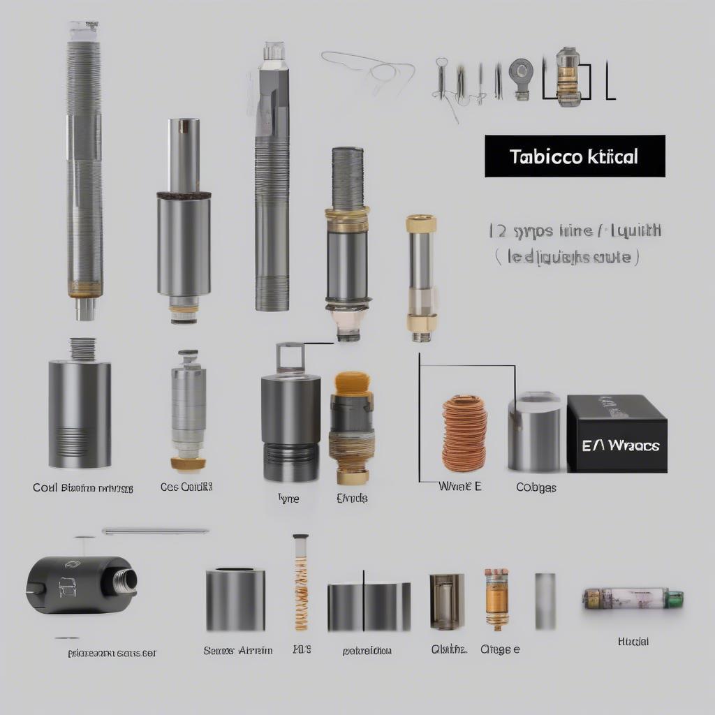 Các loại coil vape tobacco khác nhau