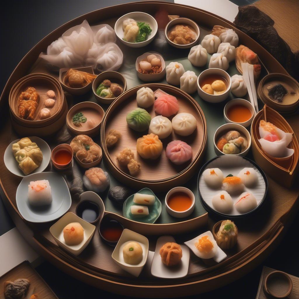 Các loại dimsum đặc biệt độc đáo