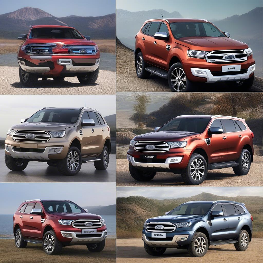 Lịch sử phát triển Ford Everest qua các năm