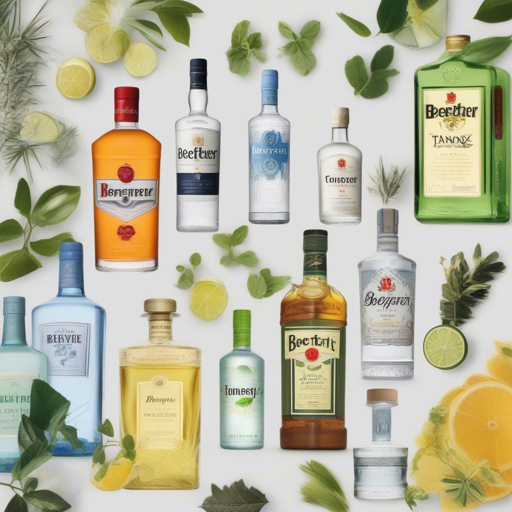 Các Loại Gin London Dry Gin Nổi Tiếng