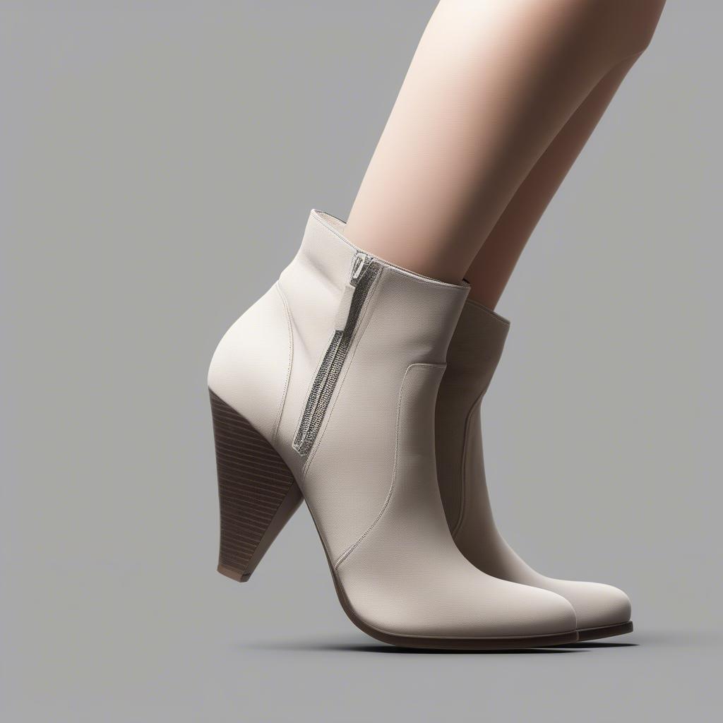 Guốc Cao Gót Ankle Boots: Phong cách thời thượng và cá tính