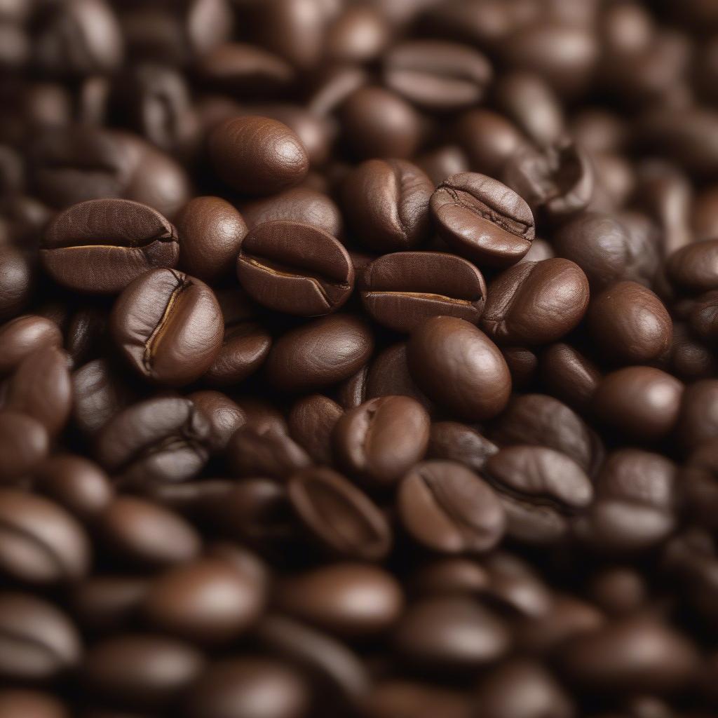 The delicate aroma and flavor of Arabica coffee beans.