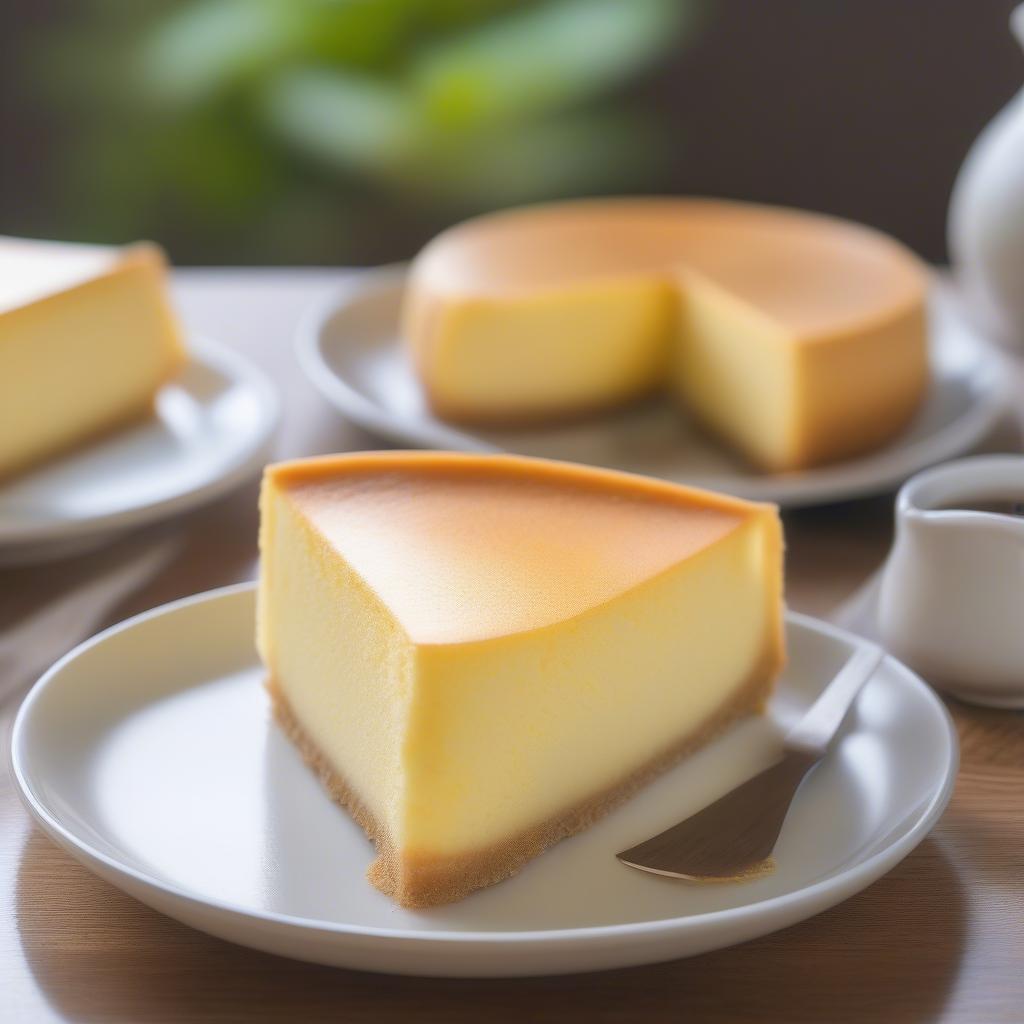 Bánh Japanese Cheesecake bông xốp