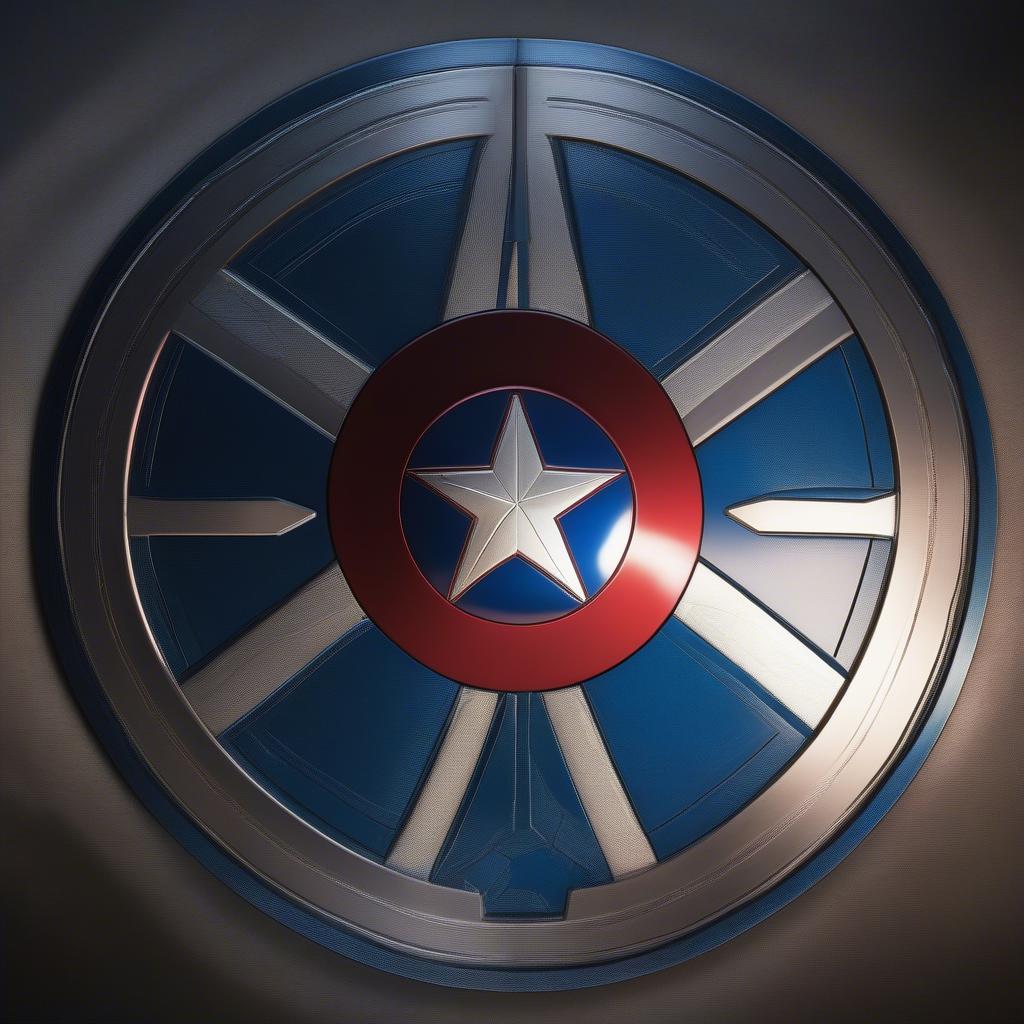 Khiên Captain America làm từ Vibranium