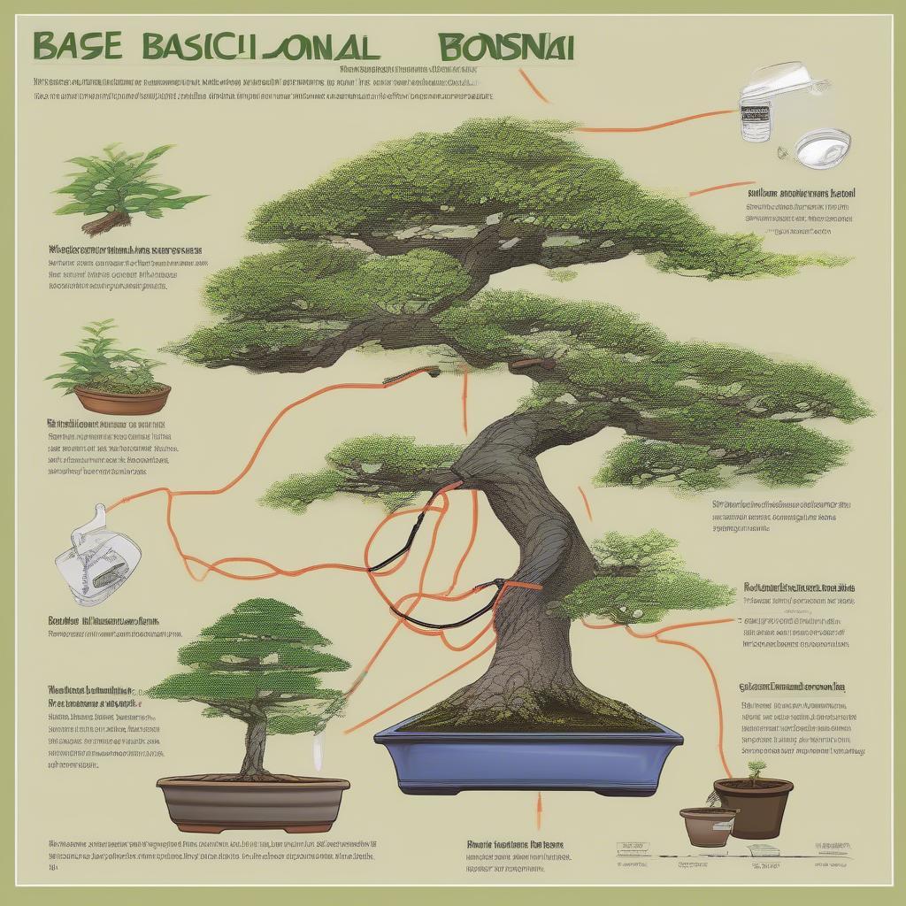 Kỹ thuật chăm sóc bonsai cơ bản