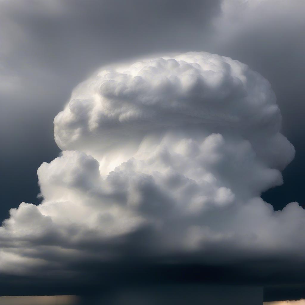 Mây Cumulonimbus nguy hiểm