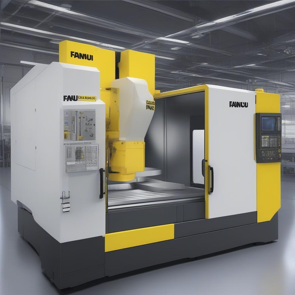 Máy Phay 5 Trục CNC Fanuc