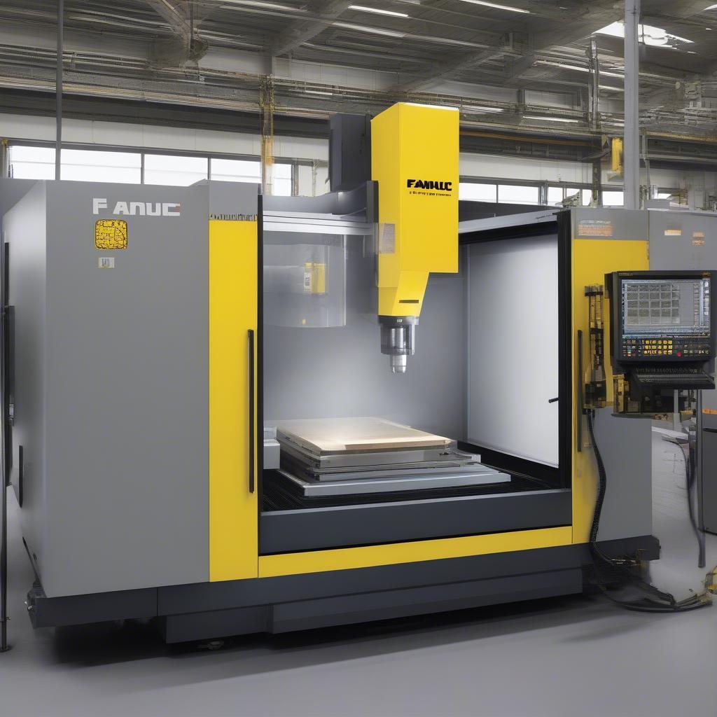 Máy Phay Đứng CNC Fanuc