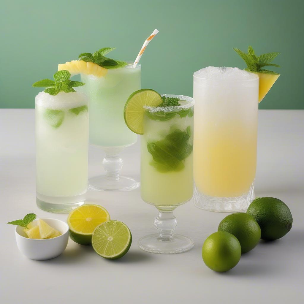 Mojito, Margarita và Pina Colada - Ba loại cocktail mùa hè kinh điển