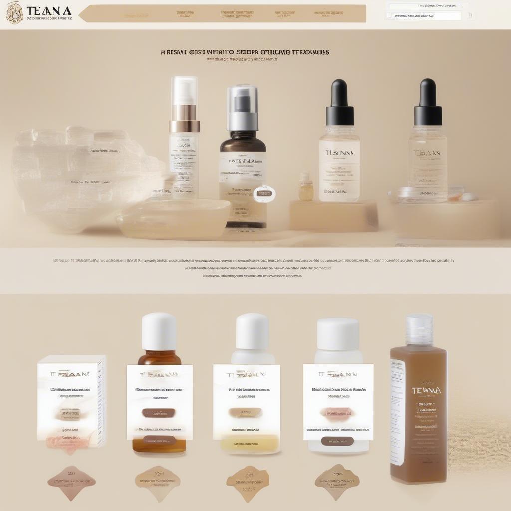 Mua serum Teana online