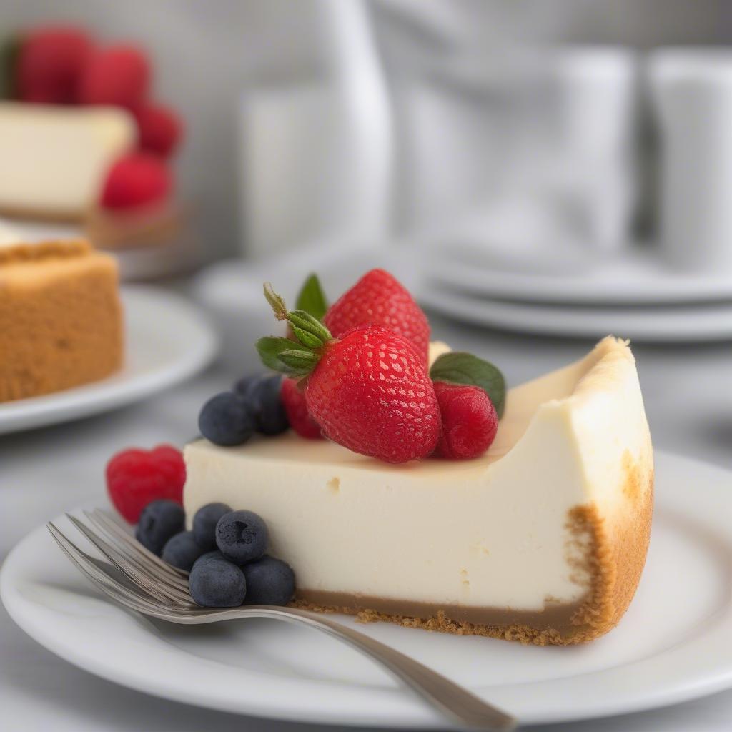 Bánh New York Cheesecake cổ điển