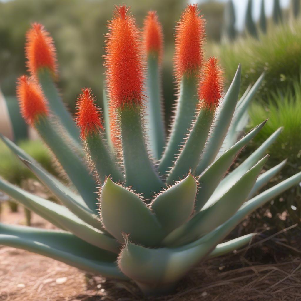 Nha đam Aloe Arborescens