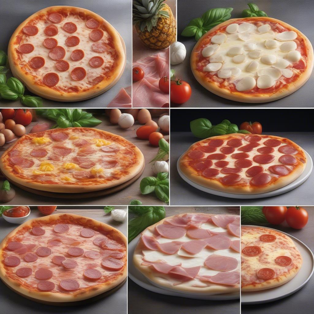 Các loại nhân pizza truyền thống