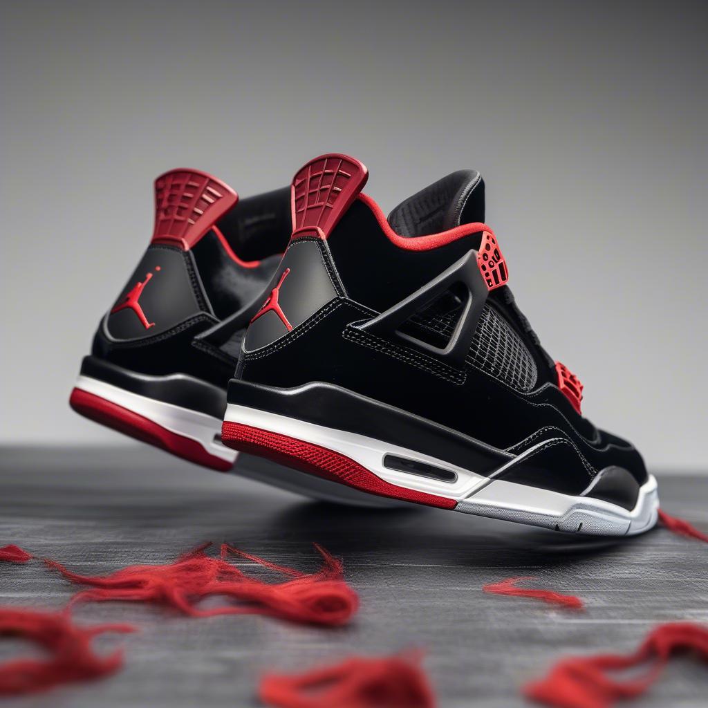 Giày Nike Air Jordan 4 Retro Bred