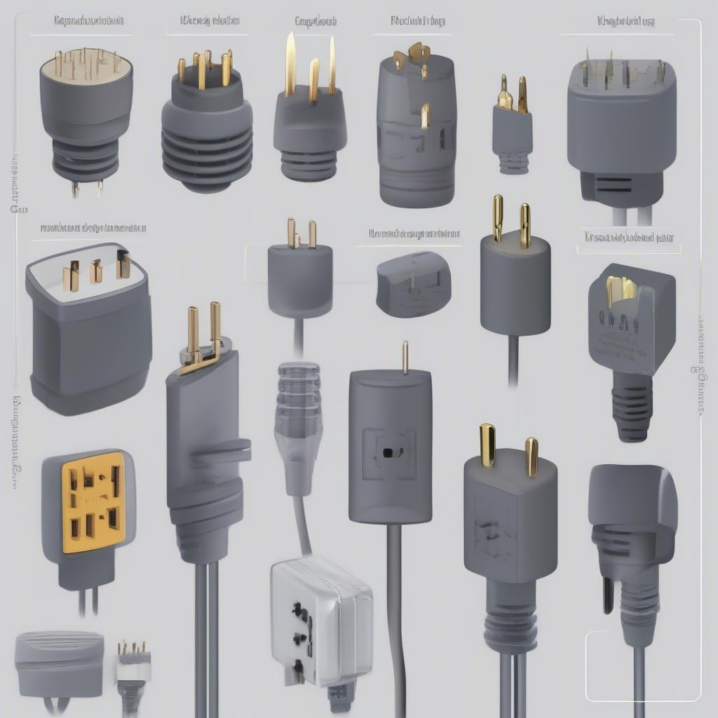 Phân loại chấu cắm điện theo chuẩn quốc tế