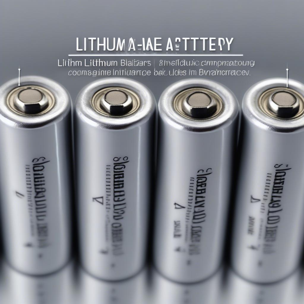 Pin Lithium AAA hiệu suất cao